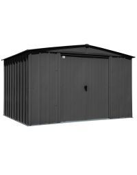 Remise de rangement en acier Arrow Classic, 10x8, gris anthracite