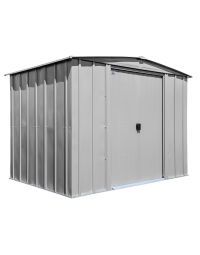 Arrow Classic Steel Storage Shed, 8x6, Gris pâle