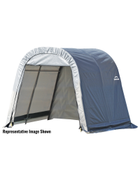 ShelterCoat 10 x 8英尺 防风防雪额定车库 圆顶 灰色 STD