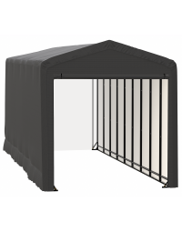 ShelterLogic ShelterTube Wind and Snow-Load Rated Garage, 14x40x16 Gray