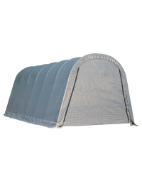 ShelterCoat 13 x 20英尺 防风防雪额定车库 圆顶 灰色 STD