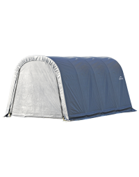 ShelterCoat 10 x 16英尺 防风防雪额定车库 圆顶 灰色 STD
