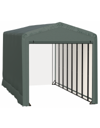 ShelterLogic ShelterTube Wind and Snow-Load Rated Garage, 14x36x16 Green
