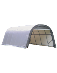 ShelterCoat 12 x 20英尺 防风防雪额定车库 圆顶 灰色 STD