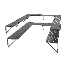 Kit d'étagères pour serre Sojag 7x8 pi