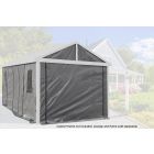Sojag Samara Enclosure Kit for 12x20 ft Carport- dark grey