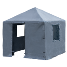 Sojag, toile d'hiver universelle grise Plus pour abri soleil, 12 pi x 12 pi, accessoires pour abris soleil