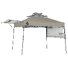 Summit X Pop-Up Canopy Tent with Awning