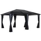 Sojag Meridien 12 ft. x 16 ft. Gazebo Charcoal