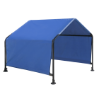 ShelterLogic 5 ft. x 4 ft. x 4 ft. Blue Dog Shade Canopy Pet Shelter