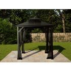 Shefford Gazebo toit métal 8x8