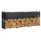 Rangement à bois ultra résistant avec protection