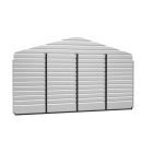 20X9后墙套件 钢制车棚专用, 炭灰色