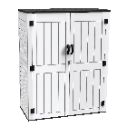 Cabanon vertical en résine Arrow série 4x2 frêne blanc