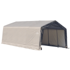 ShelterCoat 12 x 20 x 8英尺 车库尖顶 灰色