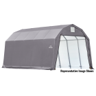 Garage à grange ShelterCoat 12 x 28 pi, Gris
