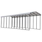 Abri d’auto Arrow, 14x47x14 pi, coquille d’œuf