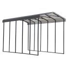 Arrow Carport, 14 ft. x 24 ft. x 14 ft. Charcoal