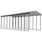 Arrow Carport, 14 ft. x 42 ft. x 14 ft. Charcoal