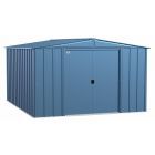 Arrow Classic Steel Storage Shed, 10x12, Gris bleu