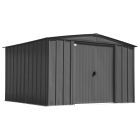 Remise de rangement en acier Arrow Classic, 10x12, gris anthracite
