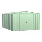 Arrow Classic Steel Storage Shed, 10x14, Vert sauge