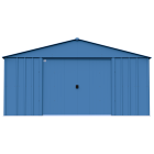 Arrow Classic Metal Shed, 14 x 12, Blue Grey