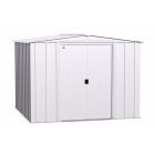 Arrow Classic Steel Storage Shed, 8x8, Gris pâle
