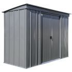 Remise de rangement en acier Arrow Classic, 8x4, gris anthracite
