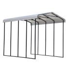 Arrow Carport, 14 ft. x 20 ft. x 14 ft. Eggshell