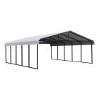 Arrow Carport, 20 ft. x 24 ft. x 7 ft. Eggshell