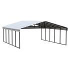 Abri d'auto Arrow, 20 pieds x 24 pieds x 9 pieds Coquille d'œuf