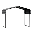 Arrow Metal Canopy 10 x 6 x 7 ft. Charcoal