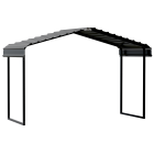 Arrow Metal Canopy 12 x 6 x 7 ft. Charcoal