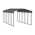 Abri d'auto Arrow, 12 x 24 x 9 pi Anthracite