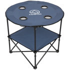 Table portable ronde en tissu de 28 po de diamètre