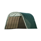 ShelterCoat 13 x 24 ft. Wind and Snow Rated Garage Round Green STD