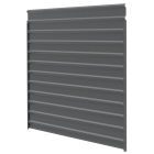Arrow 15ft. x 9ft. Anthracite Enceinte d'abri d'auto en acier 1 côté