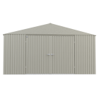 Abri de rangement Arrow Elite en acier, 14 x 14, gris froid