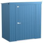 Abri de rangement Arrow Elite en acier, 6 x 4, bleu gris