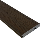 IPATIO PRIME 12ft Chocolate Foamed PVC Stair Nosing Board