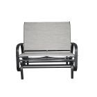 Bruxelle two-seater glider chair with new arms