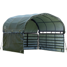 Enclosure Kit for Corral Shelter 12 x 12 ft. Green (Corral Shelter & Panels NOT Included)