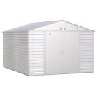 Arrow Select Steel Storage Shed, 10x14, Gris pâle