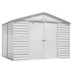 Arrow Select Steel Storage Shed, 10x8, Gris pâle