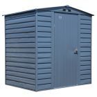 Arrow Select Steel Storage Shed, 6x5, Gris bleu