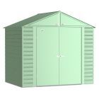 Arrow Select Steel Storage Shed, 8x6, Vert sauge
