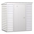 Arrow Select Steel Storage Shed, 6x4, Flute Grey