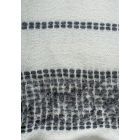 Mineral条纹盖毯 50" x 60" - 蓝灰色