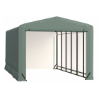 ShelterTube Wind and Snow-Load Rated Garage, 12x27x10 Green